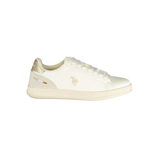 Beige Polyurethane Women's Sneaker