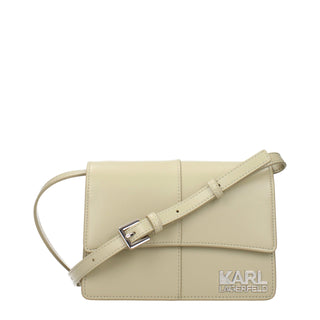 Bolso bandolera verde de polietileno