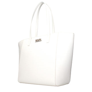 White Polyethylene Shoulder Bag