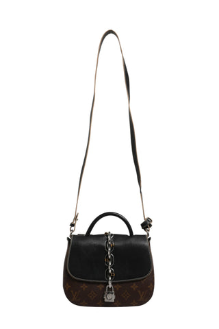 Calfskin Monogram Chain It Bag PM Black