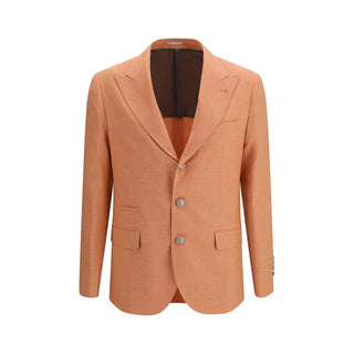 Orange Wool Oves Aries Blazer