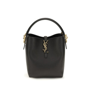 Black Calf Leather Bos Taurus Backet Bag