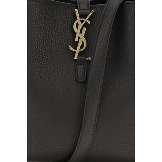 Black Calf Leather Bos Taurus Backet Bag