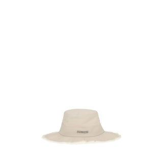 White Cotton Bucket Hat