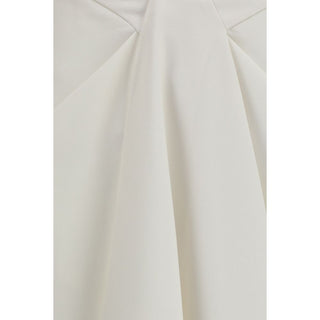 White Wool Oves Aries Long Skirt