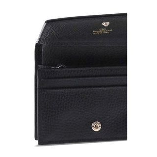 Cartera Bos Taurus de piel de becerro negra