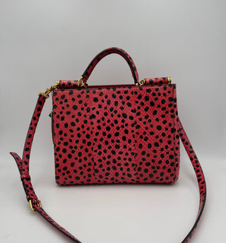 DOLCE & GABBANA SICILY in Reptile Skin Handbag