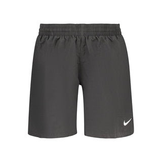 Black Polyester Mens Boxer
