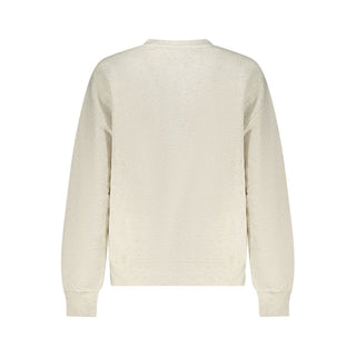 Sudadera para mujer de algodón gris