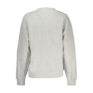 Gray Cotton Women's Sweatshirt