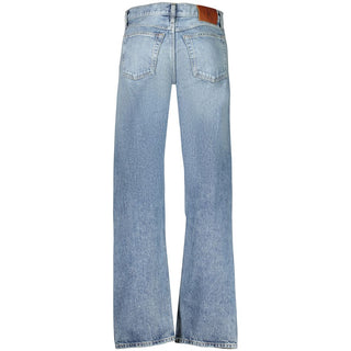 Jeans de algodón azul para hombre