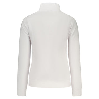White Cotton Women's Sweatshirt