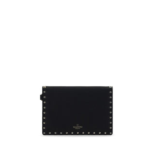 Black Calf Leather Bos Taurus Clutch Bag
