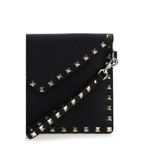 Black Calf Leather Bos Taurus Clutch Bag