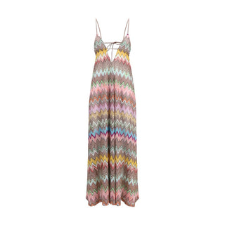 Multicolor Viscose Casual Dress