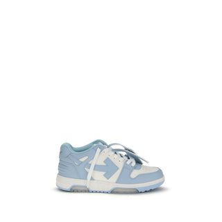 Blue Polyester Low Top Sneakers