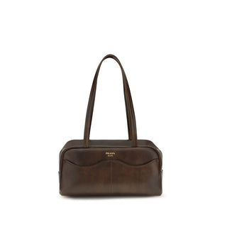 Brown Calf Leather Bos Taurus Shoulder Bag