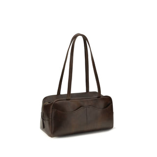 Brown Calf Leather Bos Taurus Shoulder Bag