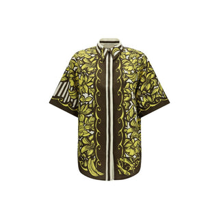 Multicolor Hemp Shortsleeve Shirt
