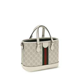 White Fabric Shoulder Bag