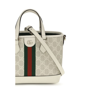 White Fabric Shoulder Bag