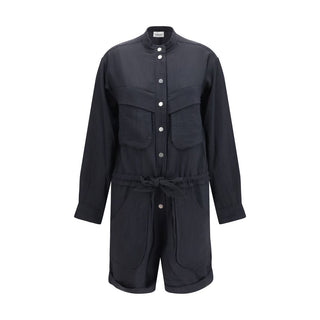 Black Viscose Jumpsuit