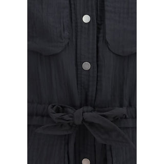 Black Viscose Jumpsuit