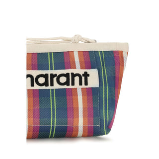 Multicolor Nylon Clutch Bag