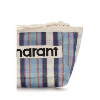 Multicolor Nylon Clutch Bag