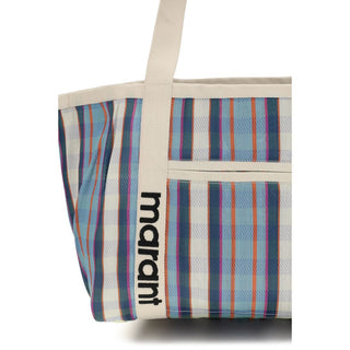Multicolor Nylon Shoulder Bag