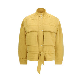 Bicolor Modal Full-Length Jacket