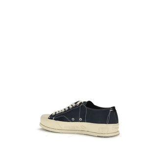 Zapatillas bajas de piel de becerro Bos Taurus azul