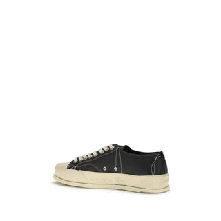 Zapatillas bajas negras de piel de becerro Bos Taurus