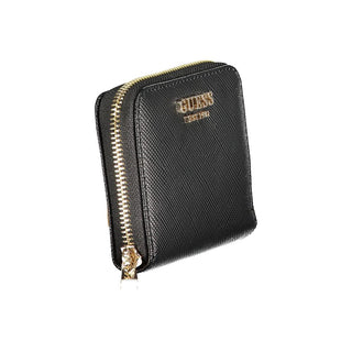 Cartera para mujer de poliuretano negro