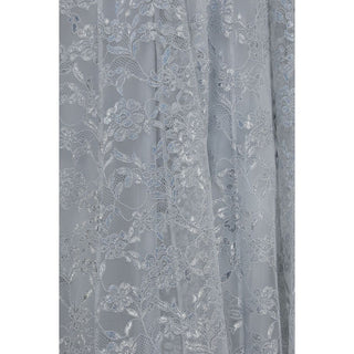 Silver Polyester Coat