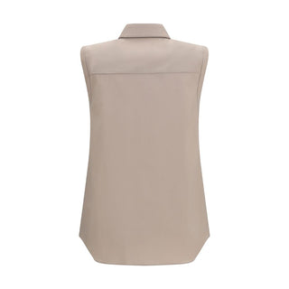 Beige Cotton Shirt