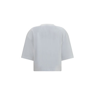 Camiseta de algodón blanca