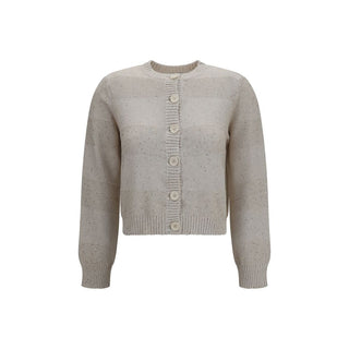 Beige Cotton Sweatshirt