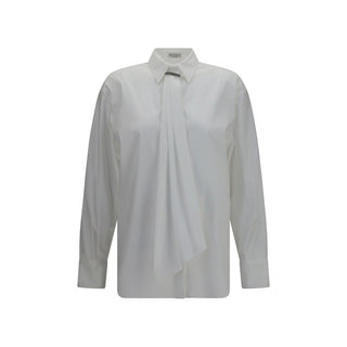 White Cotton Dress Shirt