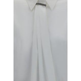 White Cotton Dress Shirt