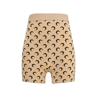 Beige Polyamide Bermuda Shorts