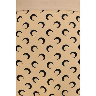 Beige Polyamide Bermuda Shorts