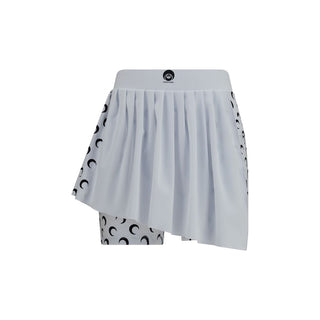 White Polyamide Short And Mini Shorts
