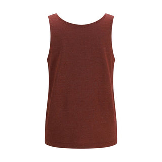 Camisetas sin mangas de cachemira multicolor