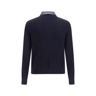 Blue Calf Leather Bos Taurus Leather Jacket