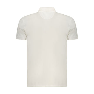 Polo de algodón blanco para hombre