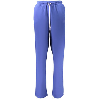 Blue Cotton Women's Pant