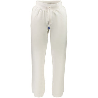 White Cotton Men's Trouser