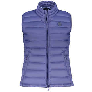 Chaqueta para mujer de poliéster azul