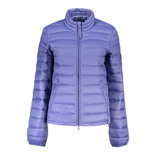 Chaqueta para mujer de poliéster azul